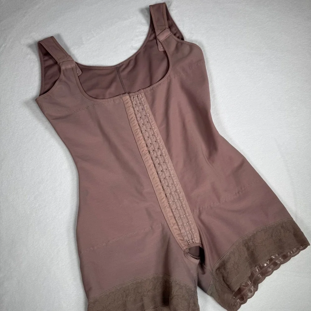 Ann‎ Slim Bodysuit Shapewear Post Surgery Compression Garment Size 40 Mauve
